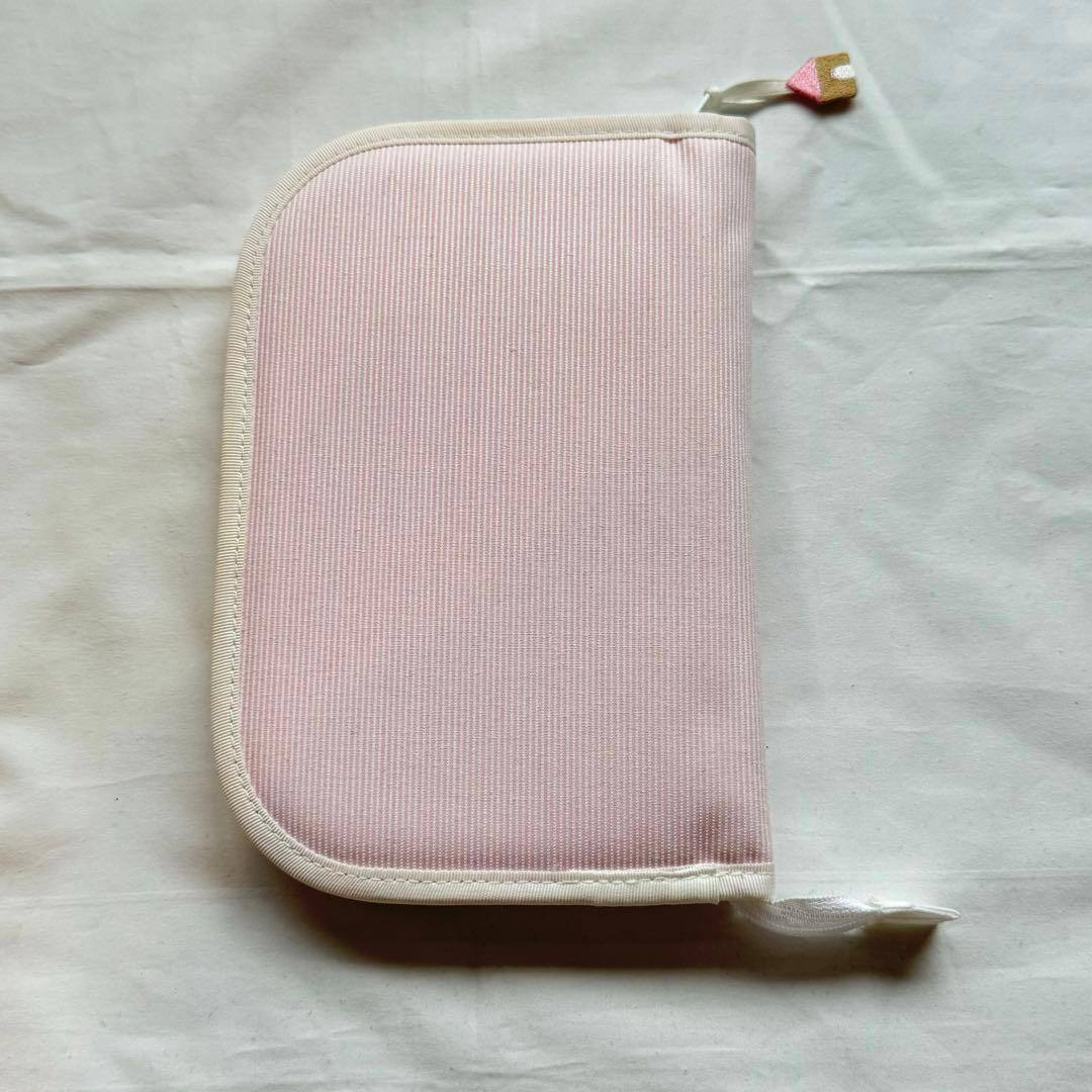 美品】ファミリア familiar 母子手帳ケース ピンク 女の子 ベビー