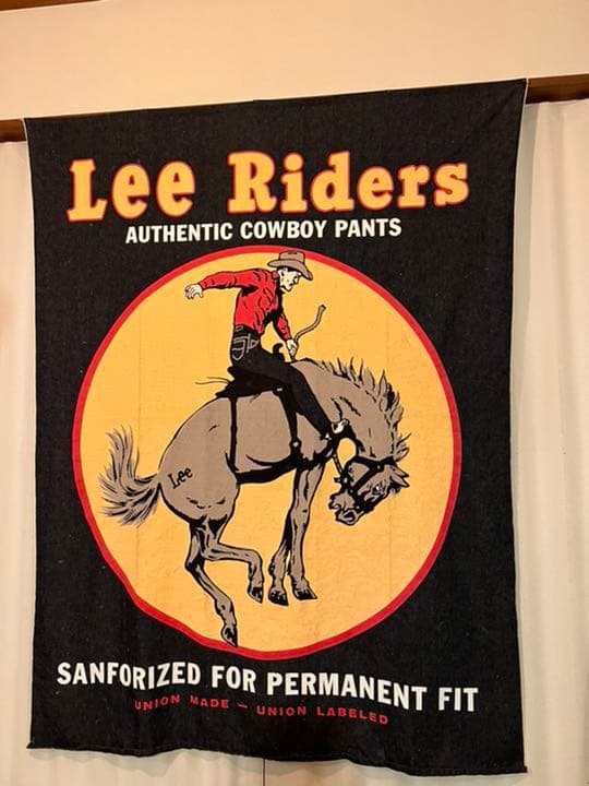最終値下げ レア LEE デニム バナー - メルカリ