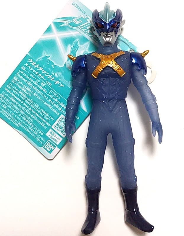 ☆稀少クリア☆ウルトラマントレギア ソフビ ベリアル タロウ ゼロ怪獣