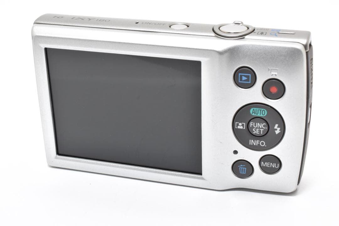 キヤノン　Canon IXY 180 シルバー 《元箱付属・動作確認済み》
