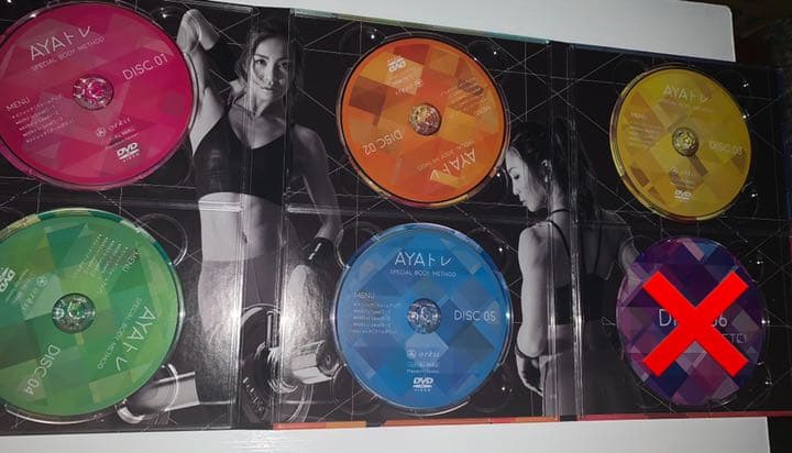 トリプルビー BBB DVD AYAトレ トリプルビーB.B.B DVD6枚 コンプリートセット （DVDのみに