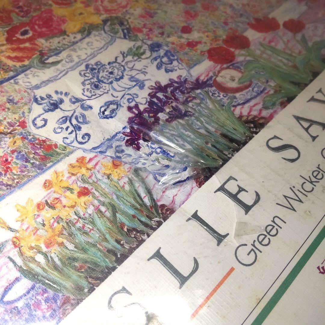 専用 未開封 レスリー・セイヤー 緑のイスと花 ジグソーパズル 1020