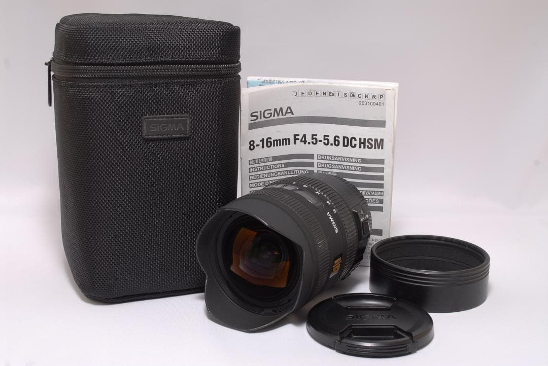 [美品] シグマ 超広角 8-16mm F4.5-5.6 DC HSM
