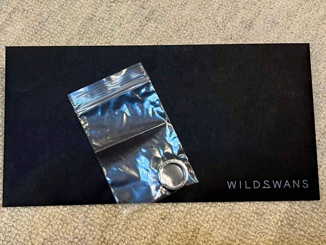 新品未使用　送料込み　ワイルドスワンズ カラビナキーリングS キーリング《カラビナS》サージカルステンレス｜WILDSWANS(ワイルド