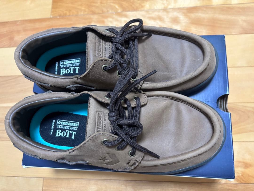 CONVERSE DECKSTAR SK BoTT ブラウン 25.5cm