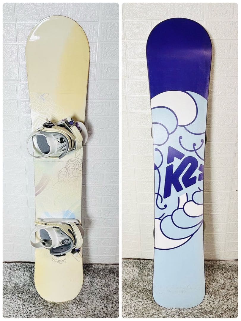 初心者おすすめ 】 K2 MOMENT スノーボード セット 146cm M