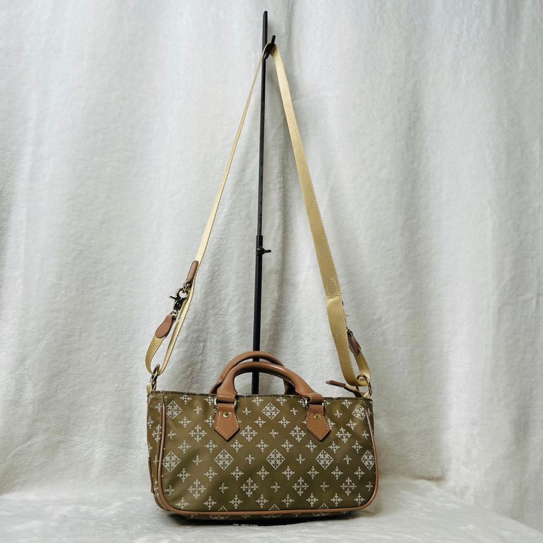 極美品【russet】ラシット ハンド ショルダー 2wayバッグ ベージュ