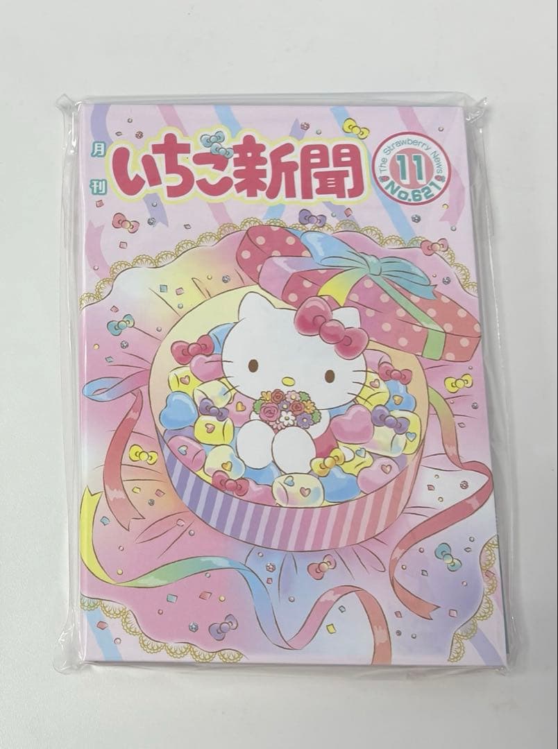 サンリオ ハローキティ いちご新聞 50th レターパット 平成レトロ