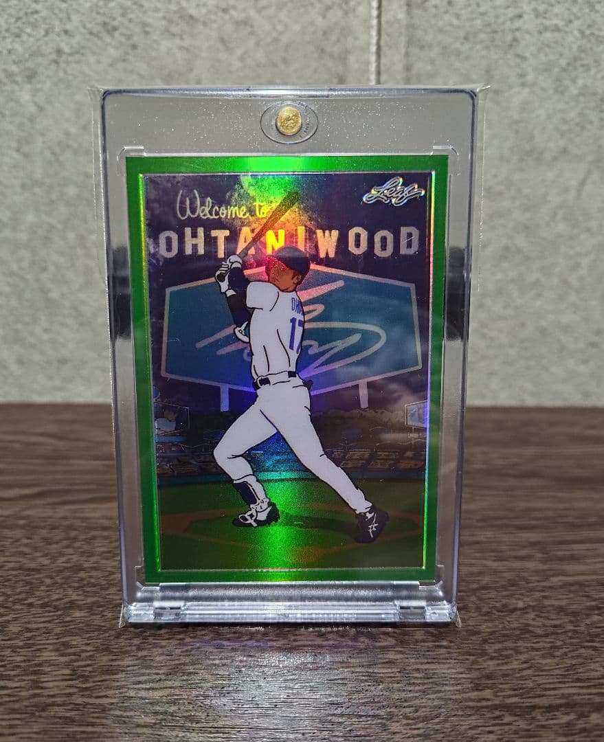 【25枚限定】大谷翔平　ドジャース　leaf　#MI-14 MLB公式】25 ドジャーズ 大谷翔平 MVP キーリング｜ドジャース｜羽田