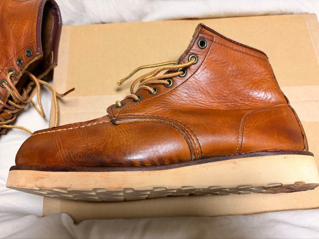 縦羽　02年製レッドウイング875 US9.5 27.5E ソール張り替え済み