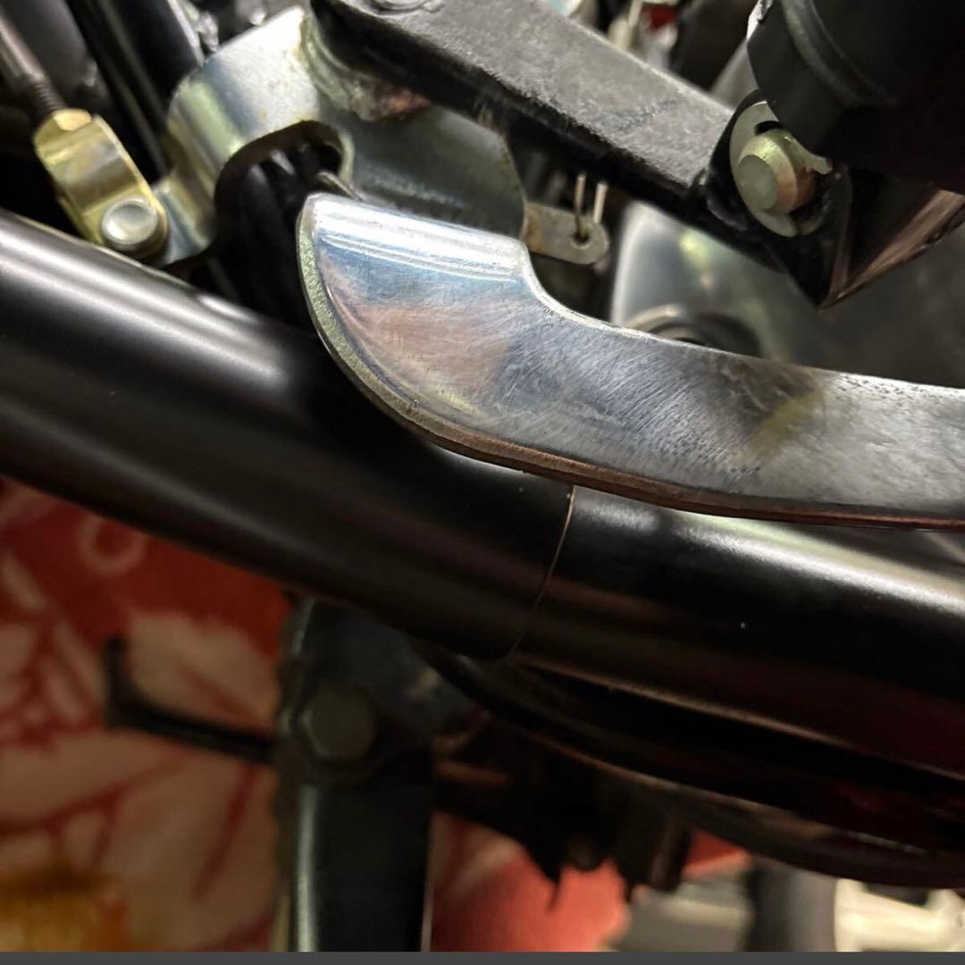 エストレア250 ワンオフショート菅 送料込み匿名配送 スリップオン