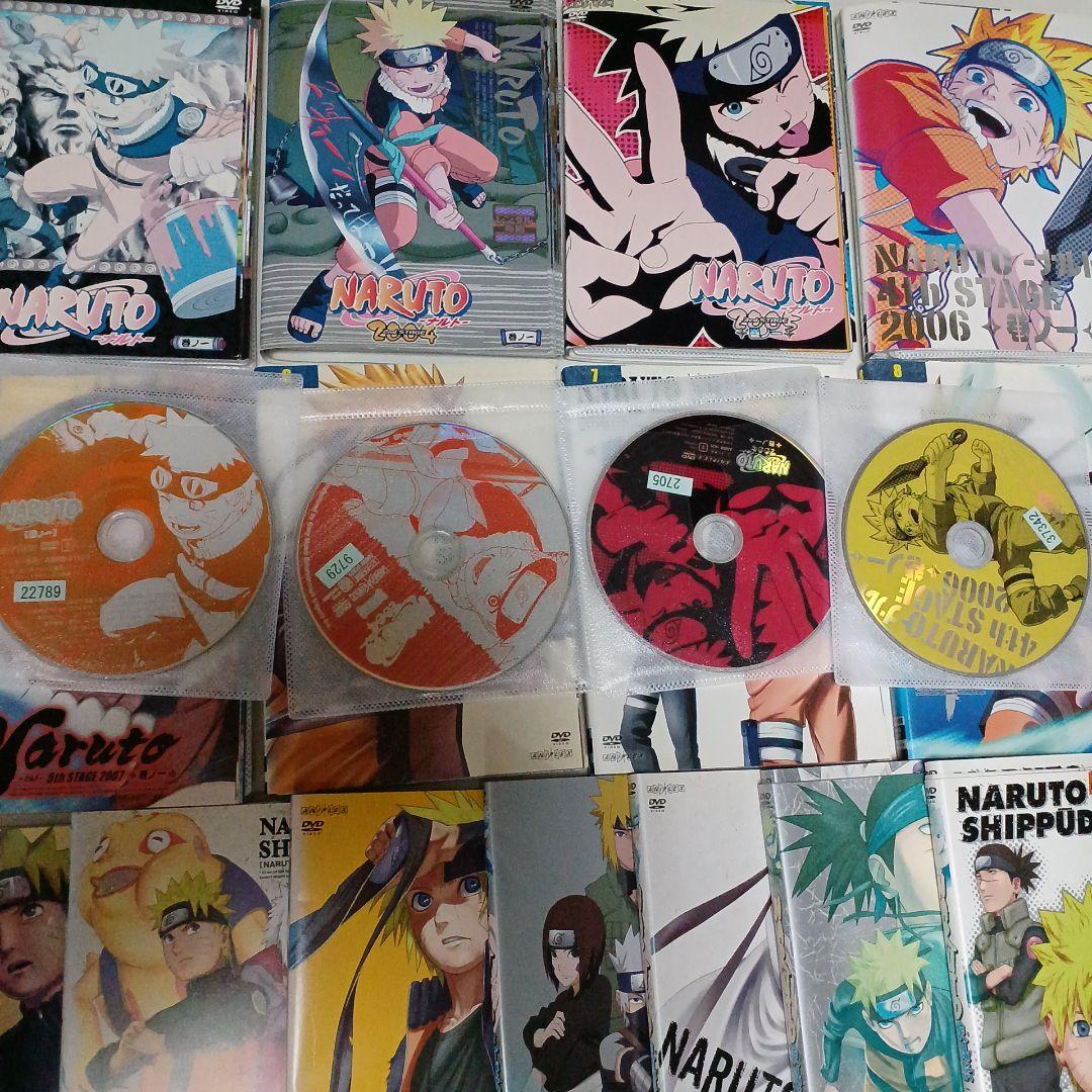 アニメ DVD NARUTO 全巻セット + 劇場版11本 合計 192本セット - メルカリ