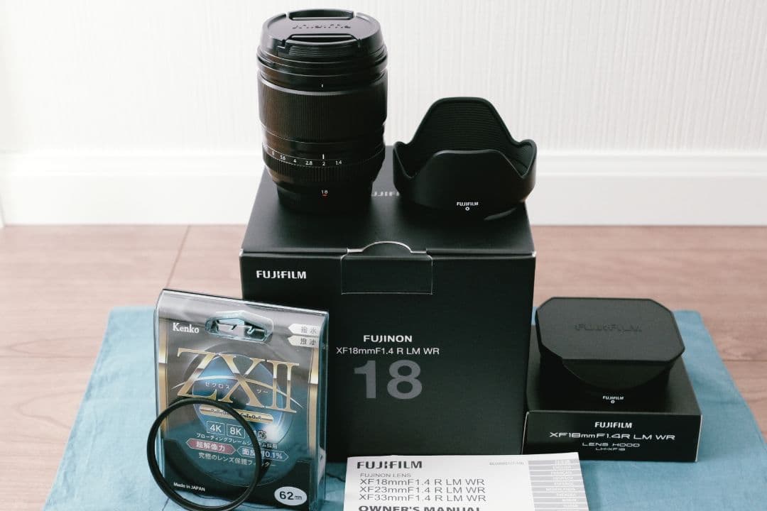 【美品】FUJIFILM XF18mmF1.4 LM WR Amazon.com : Fujinon XF18mmF1.4 R LM WR : Electronics