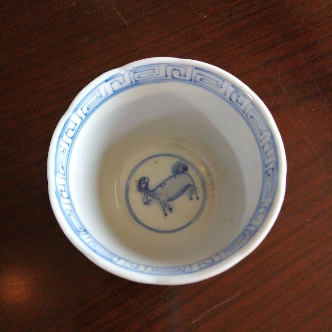 伊万里 染付向付 5個 8.5cm 明治〜大正期 - メルカリ