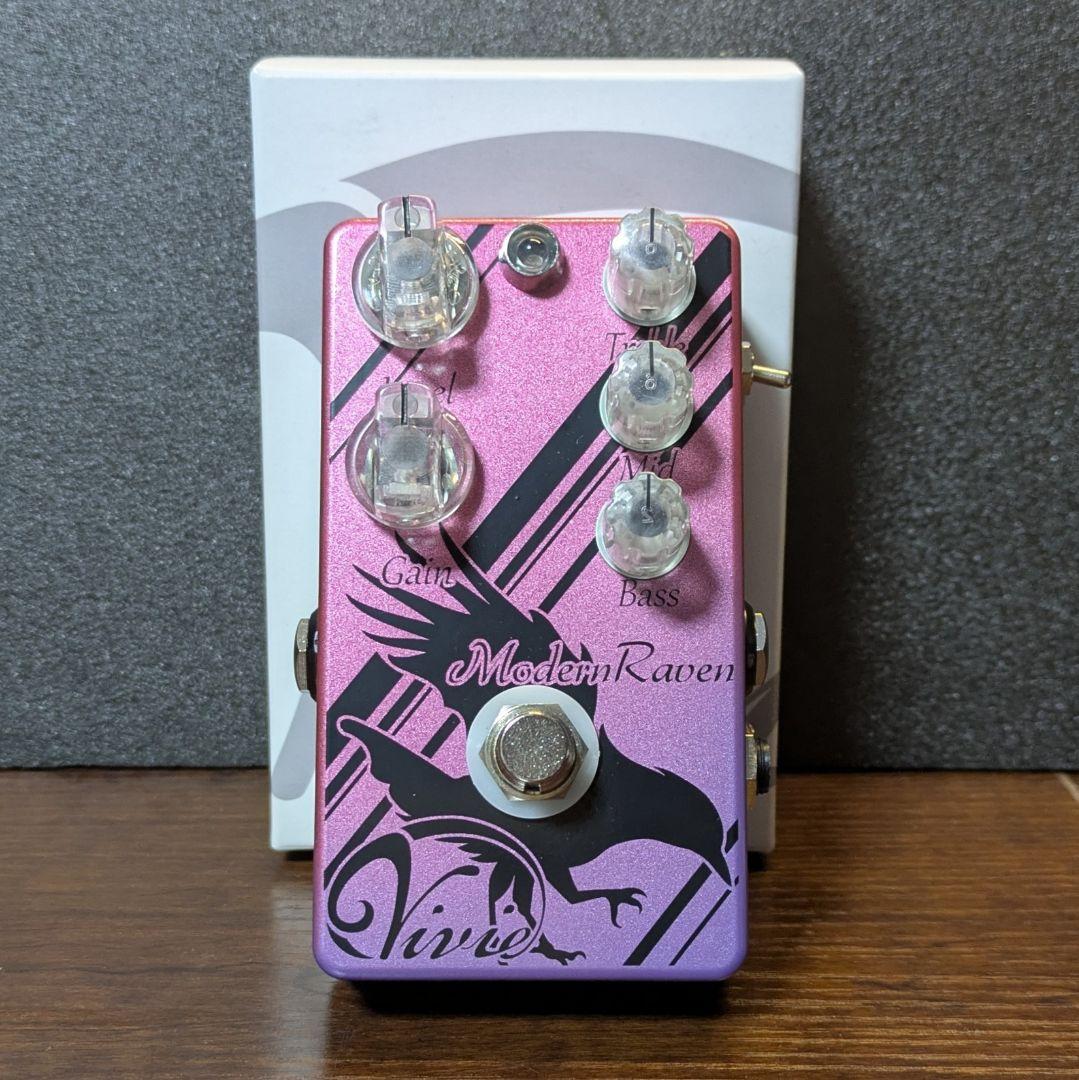 【新品同様】Vivie Modern Raven STOMP BOX STEALS: OVERDRIVE- VIVIE Modern Raven High Gain
