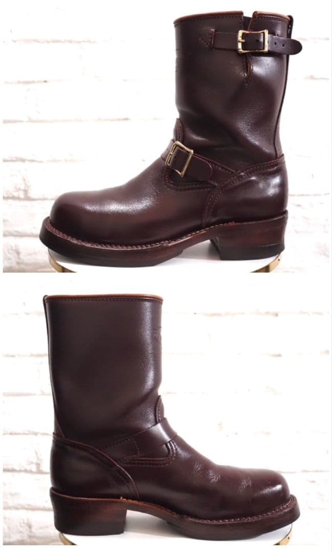 WESCO ウエスコ BOSS スチールトゥ エンジニアブーツ 81/2D 茶 - メルカリ