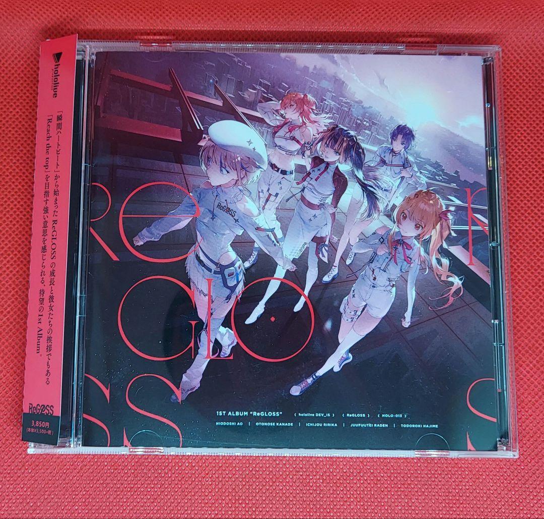 数量限定 ホロライブ ReGLOSS アルバム 儒烏風亭らでん 直筆サイン