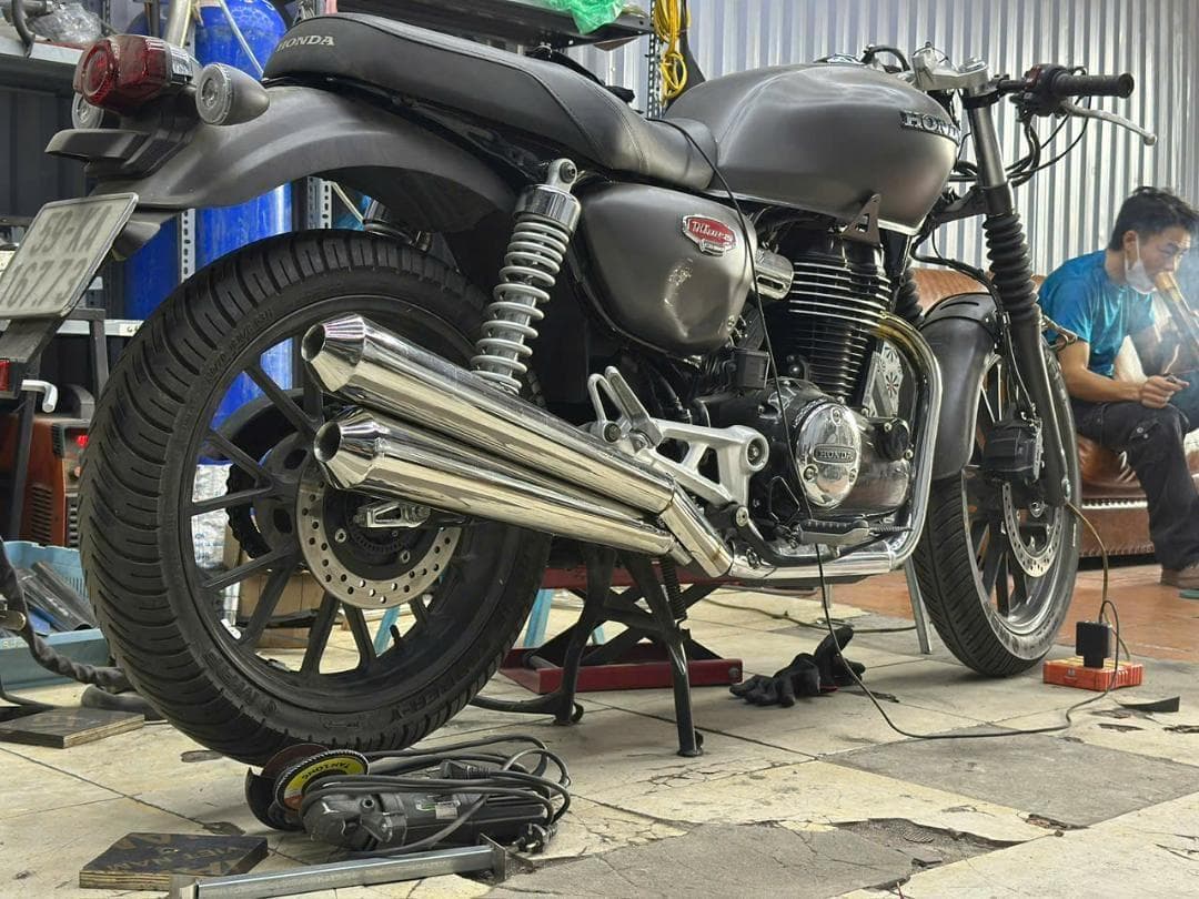 GB350 Javimotor 2本出し スリップオンタイプ - メルカリ