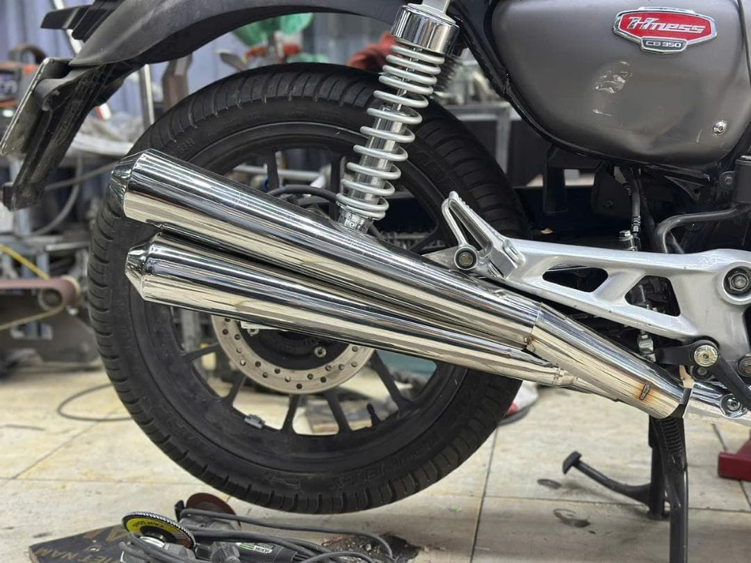 GB350 Javimotor 2本出し スリップオンタイプ - メルカリ