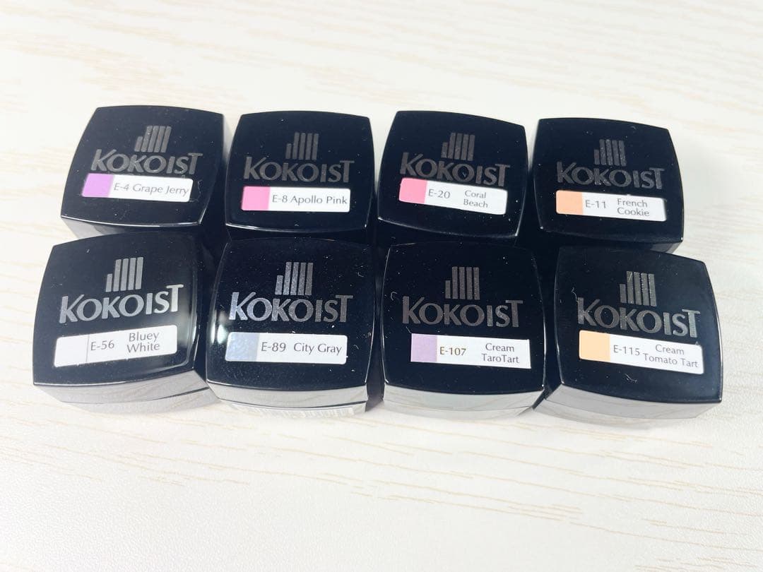 新品8色KOKOIST ジェルネイルカラージェルセット
