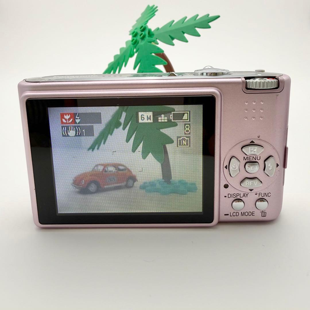 実写あり！充電器付】Panasonic LUMIX DMC-FS1 ピンク - メルカリ