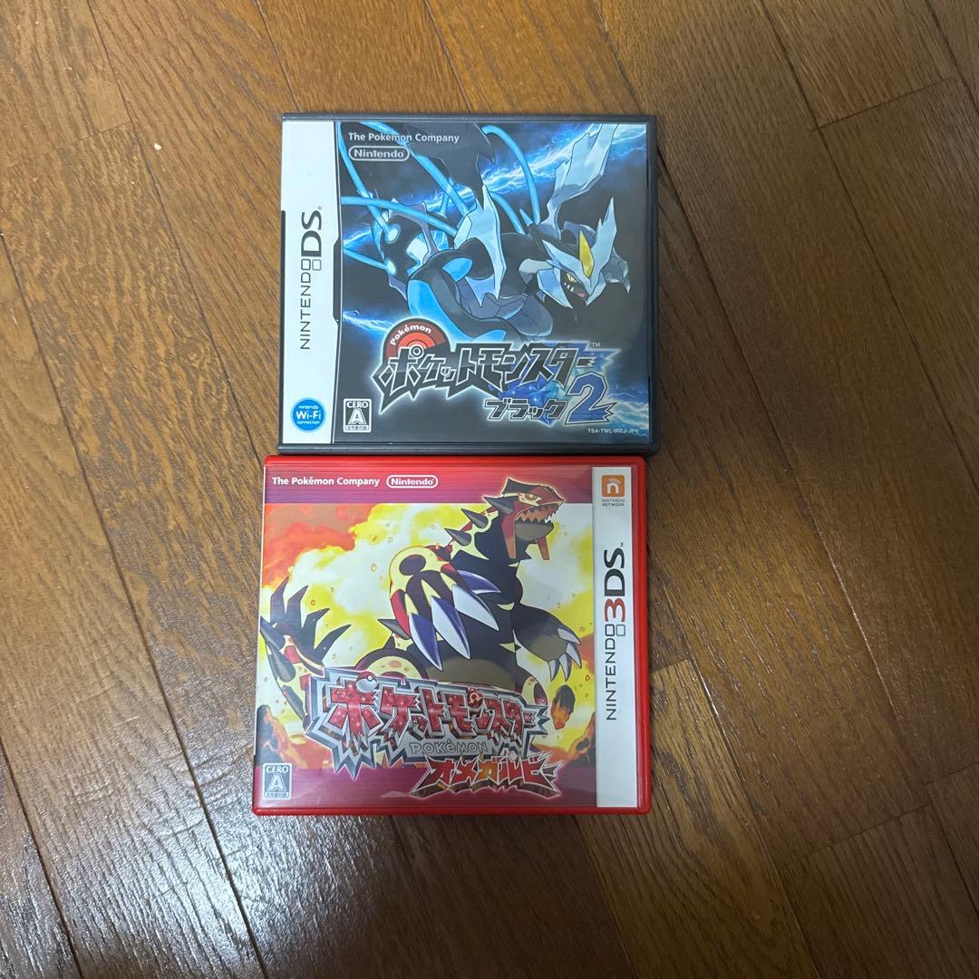 ポケットモンスター ブラック2・オメガルビー セット - メルカリ