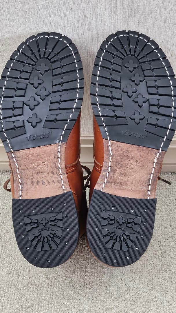 レッドウィング ベックマン 9013 ハーフラバー ヒール交換済 25.5cm