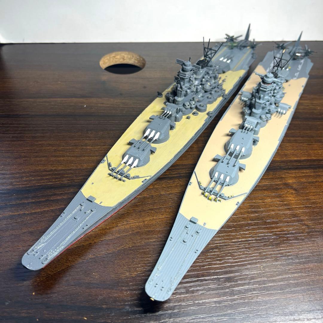 1/700 戦艦大和、武蔵 2隻セット - メルカリ