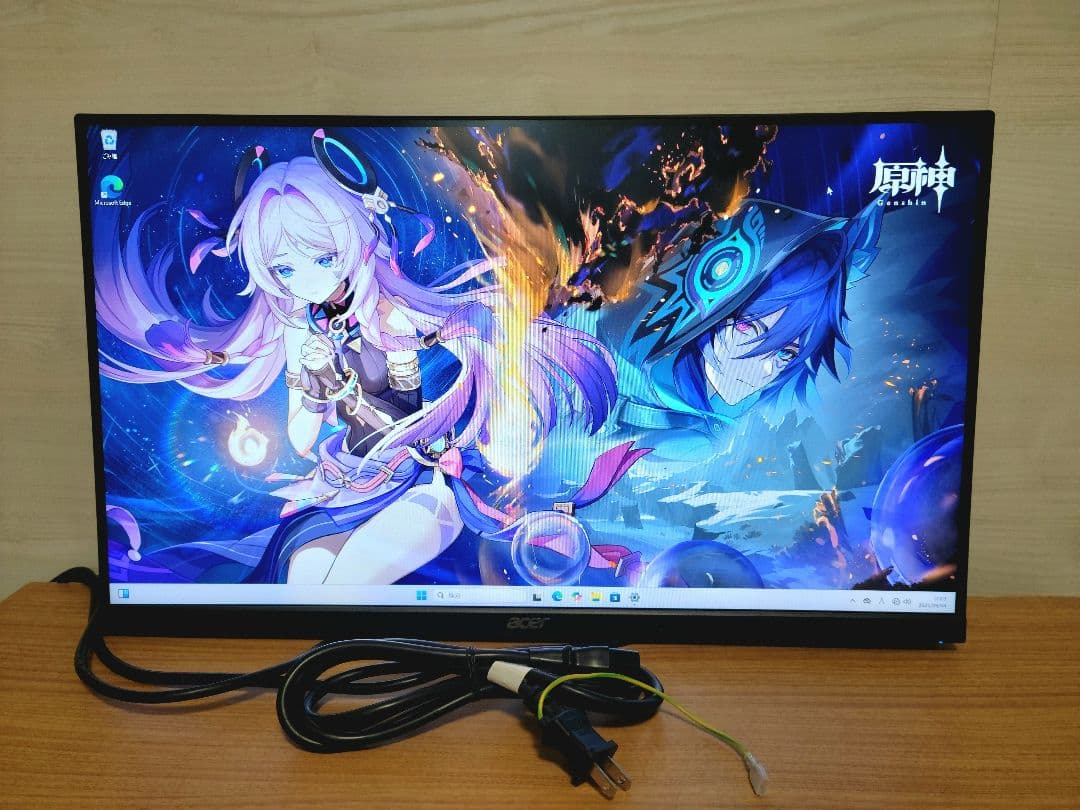 美品 Acer 24.5インチ IPS 240hz 0.5ms モニターVG