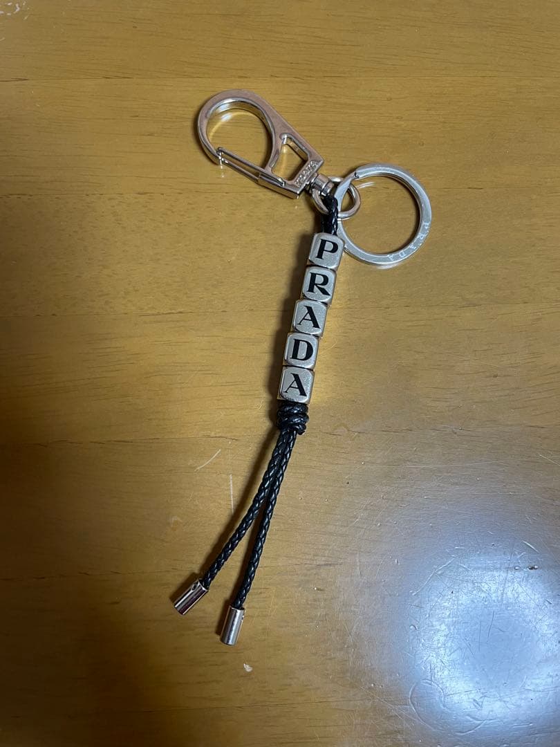 PRADA キーホルダー・キーリング プラダ PRADA キーリング キーホルダー PORTACHIAVI PELLE ポルタキ