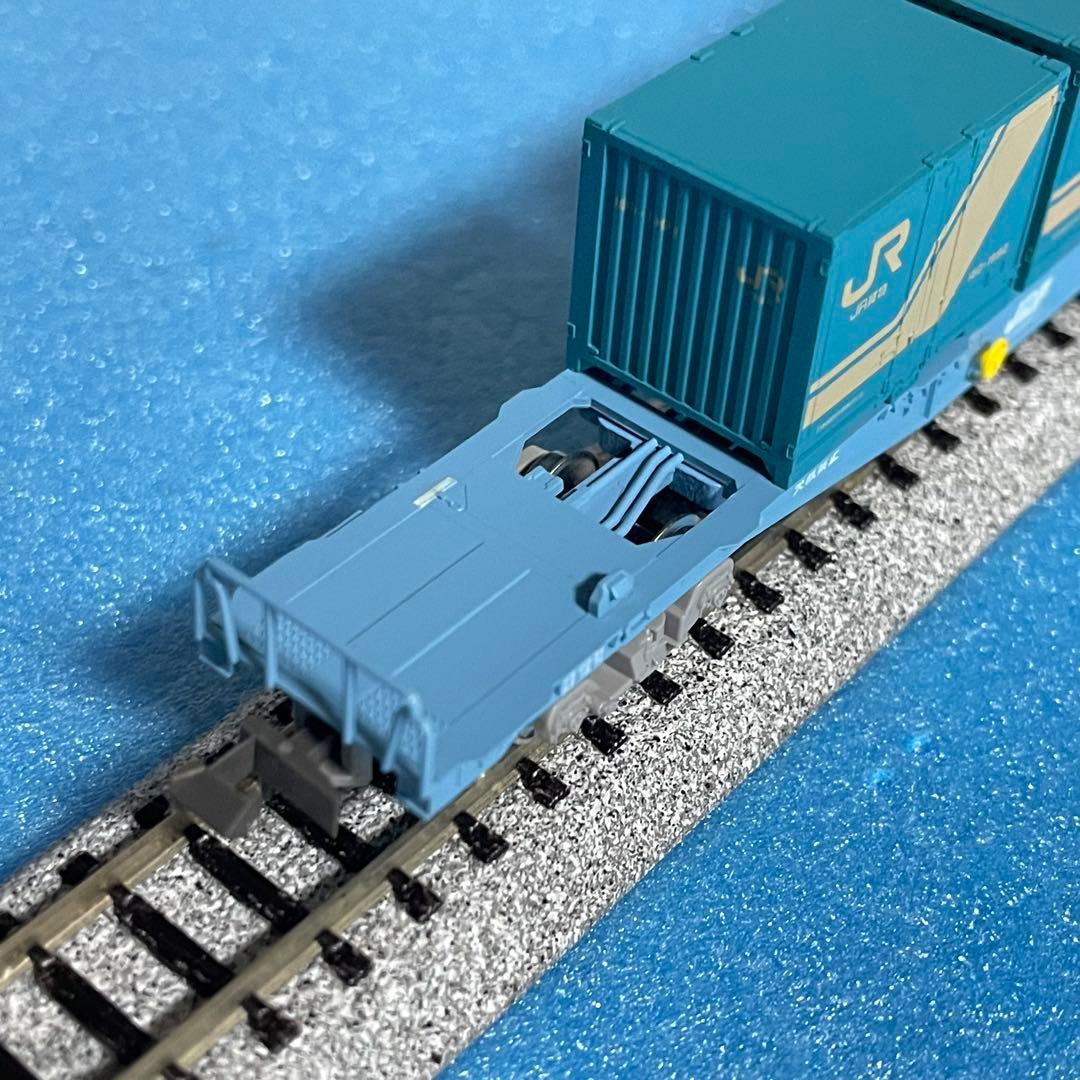 4704】Nゲージ KATO コキ104形 コンテナ付 2両セット ジャンク - メルカリ