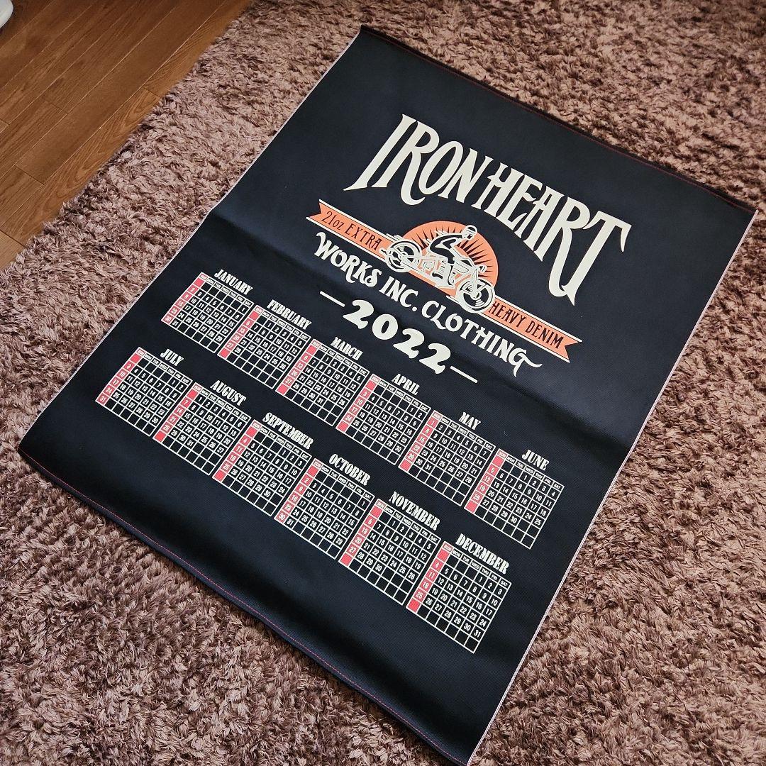 IRON HEART アイアンハートデニムカレンダー 2022年阪 非売品 専用貴重