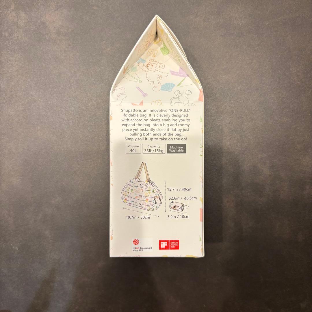 新品未使用品】ダッフィー シュパット Lサイズ 香港ディズニー 限定