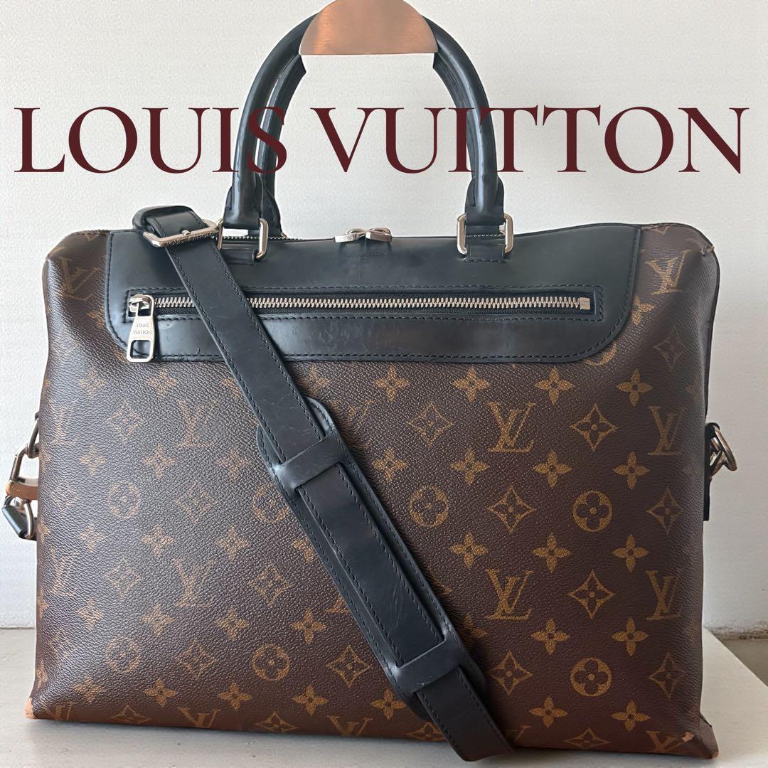 ルイヴィトン モノグラム マカサー ポルトドキュマン ジュール