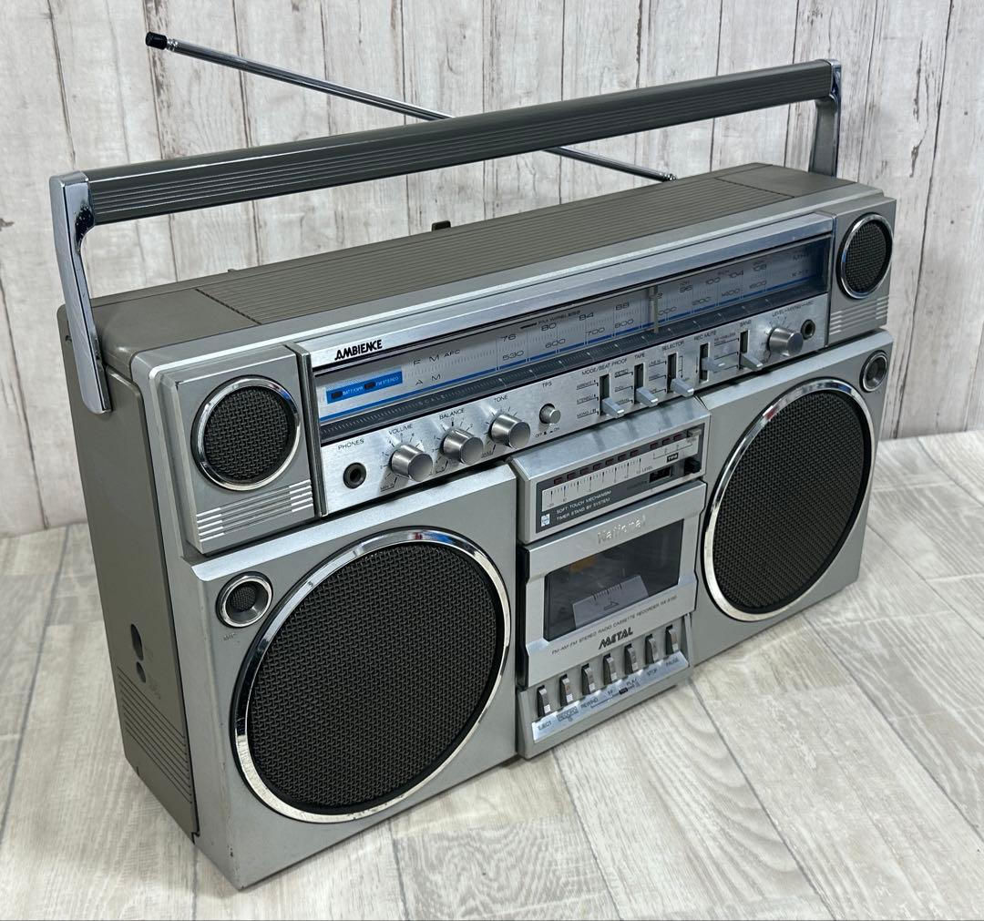 動作品| National AmbienceRX-5150 ラジカセ FM/AM - メルカリ