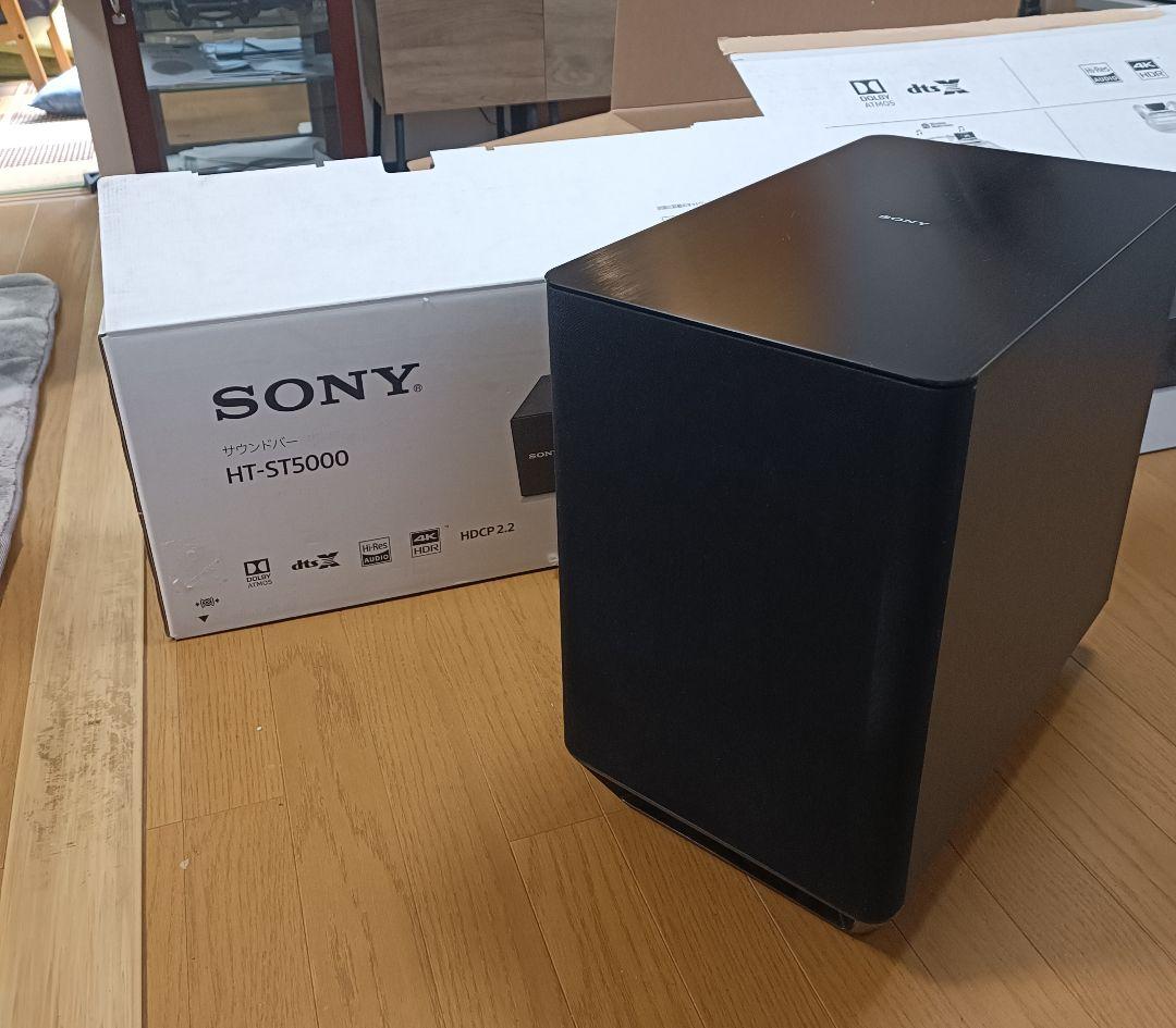 期間限定 SONY サウンドバー SA-ST5000 SA-WST5000 HT-ST5000 | サウンドバー／ホームシアターシステム | ソニー