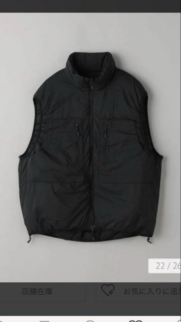 SMKさま24AW daiwa pier39 TECH PUFF VEST S - メルカリ