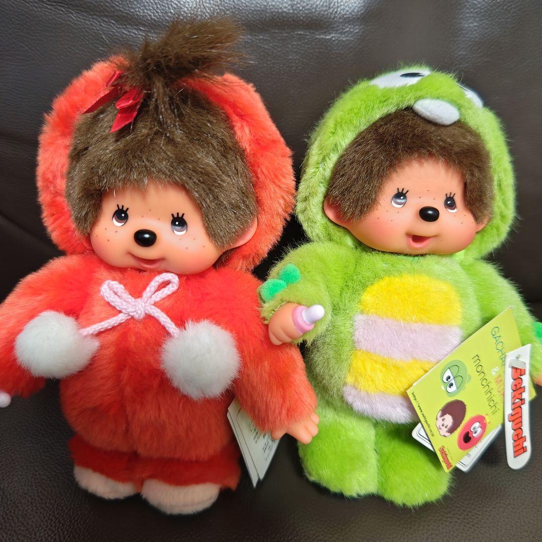 ガチャピン・ムック モンチッチ ぬいぐるみ セキグチ - メルカリ