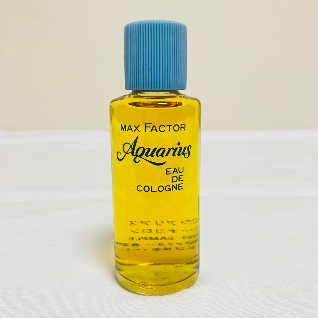 希少 新品 マックスファクター アクアリアス オーデコロン 香水 45ml