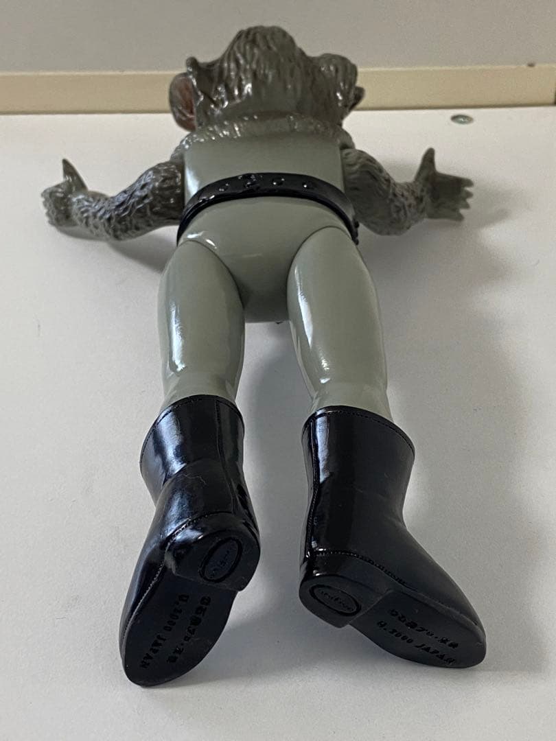 仮面ライダー/ソフビ/ユニファイブ/人形/レトロ/怪人/オオカミ男