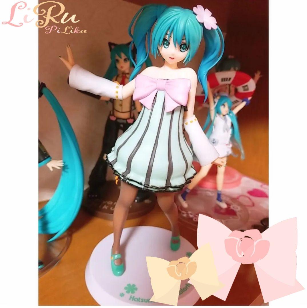 3点おまけ付き】【初音ミク】ウィッグ ACOS製 公式商品 髪飾り フィギュア