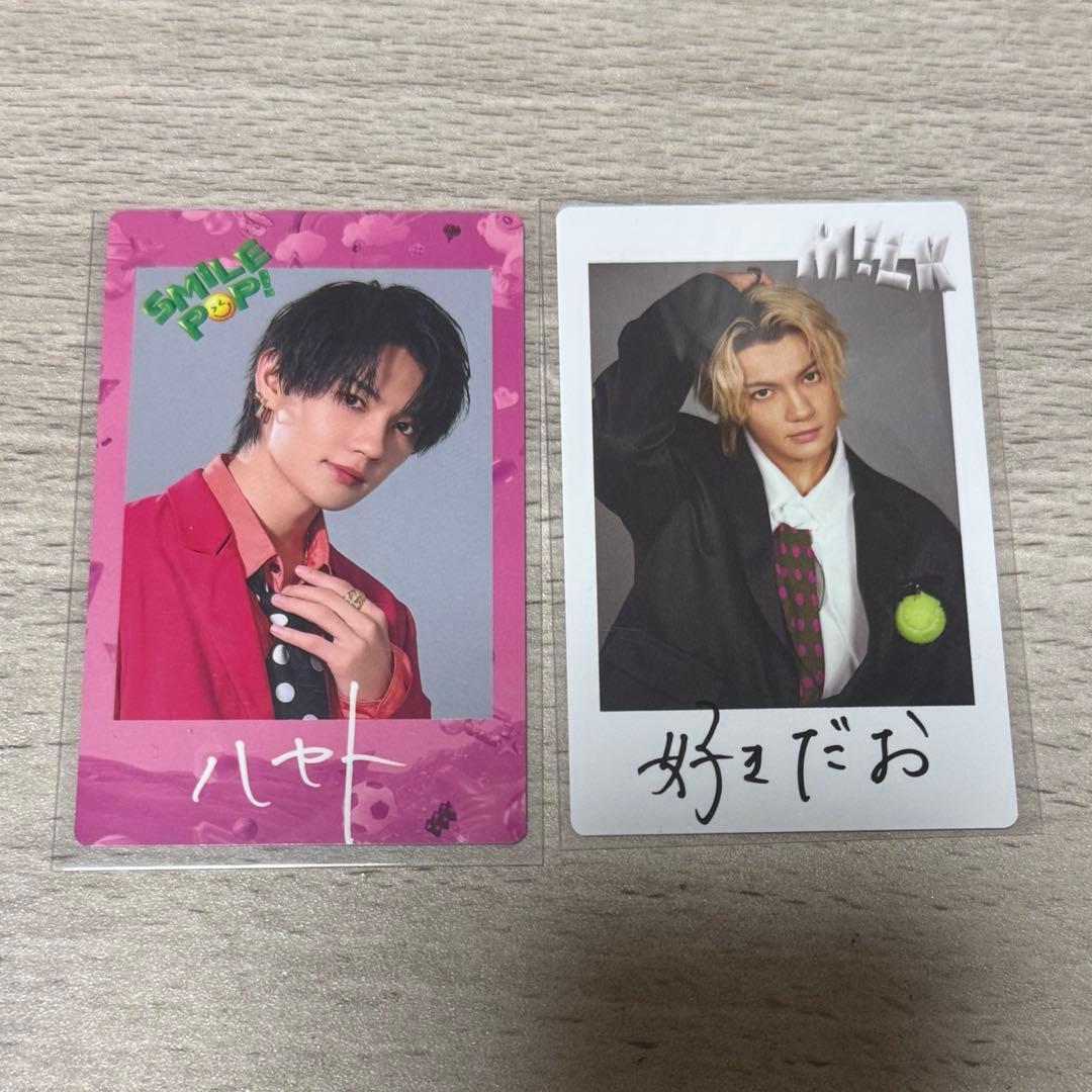 M!LK SMILE POP! チェキトレカ 佐野勇斗 セット - メルカリ