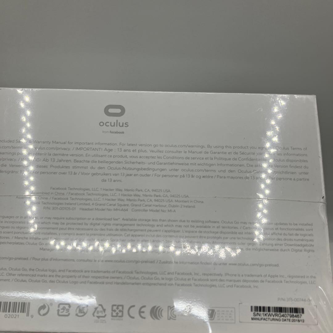 【新品未開封品】 Go 64GB VR