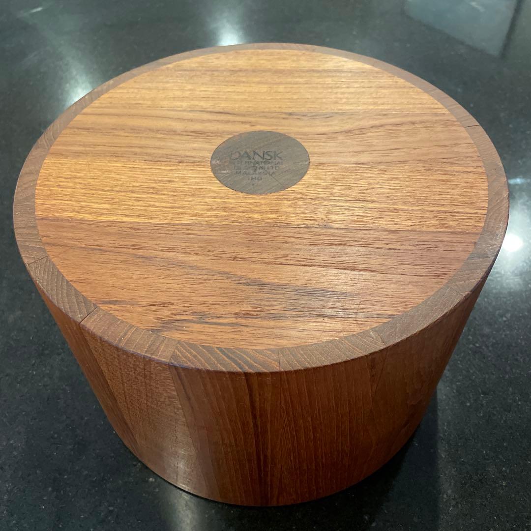 お値下:DANSK ラウンド チーク アイスバケツ - メルカリ