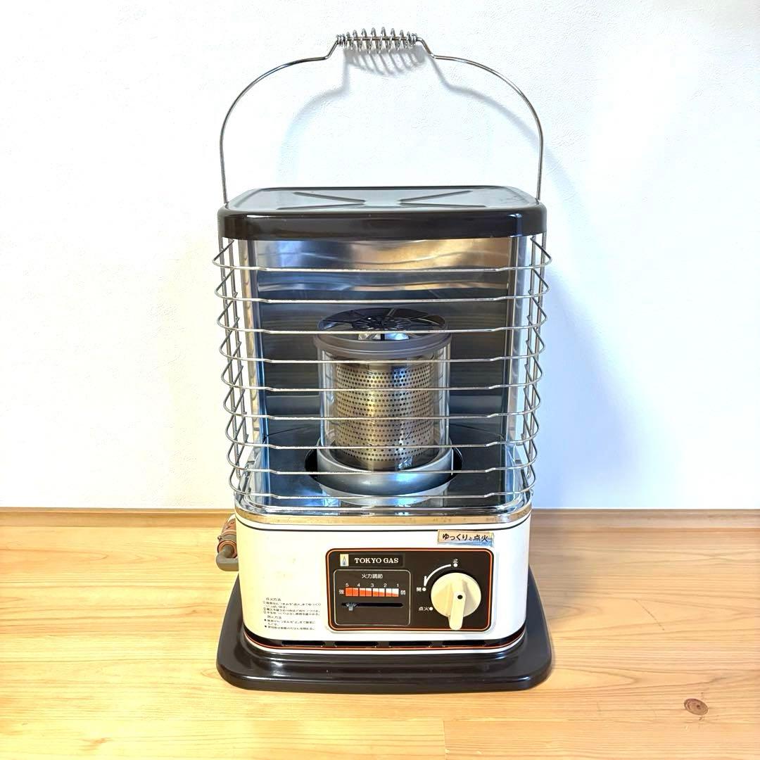 可動品☆箱付☆ ナショナル ガスストーブ 都市ガス用 GS-28DG 昭和