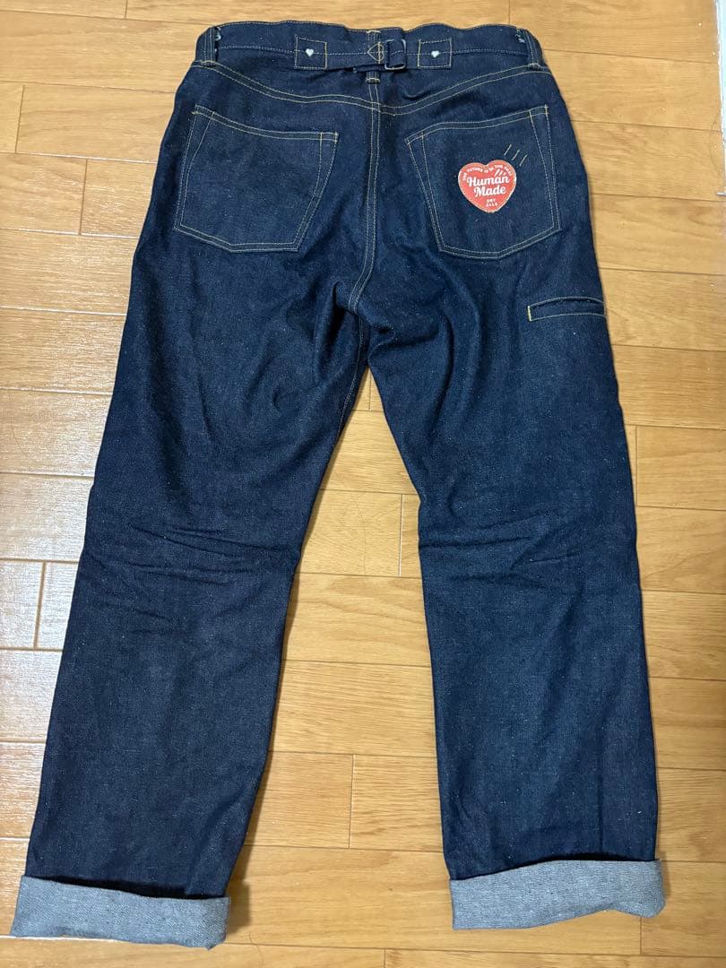 HUMAN MADE ストレートデニムパンツ インディゴ 30インチ - メルカリ