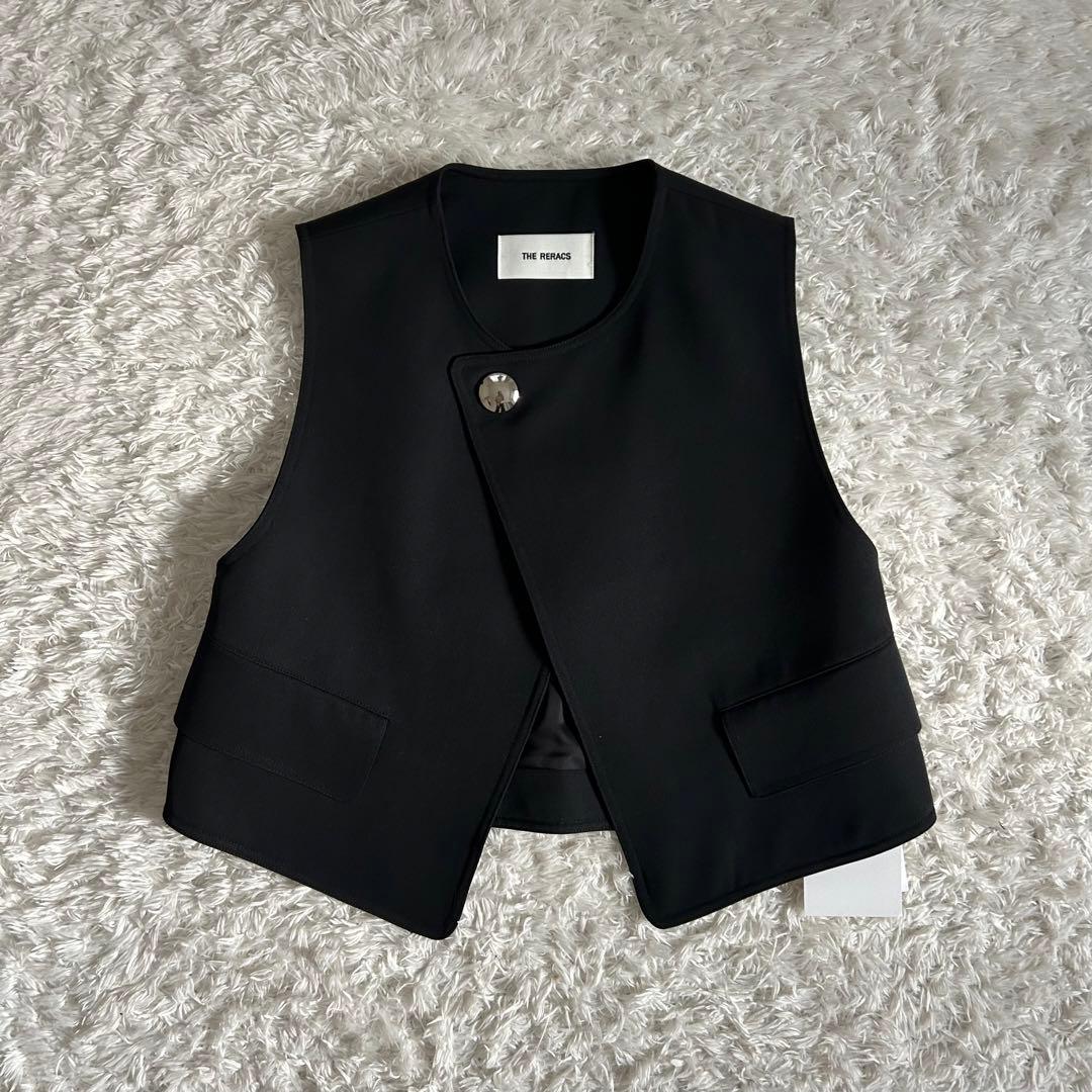 新品未使用タグ付）THE RERACS SHORT JERKIN VEST - メルカリ