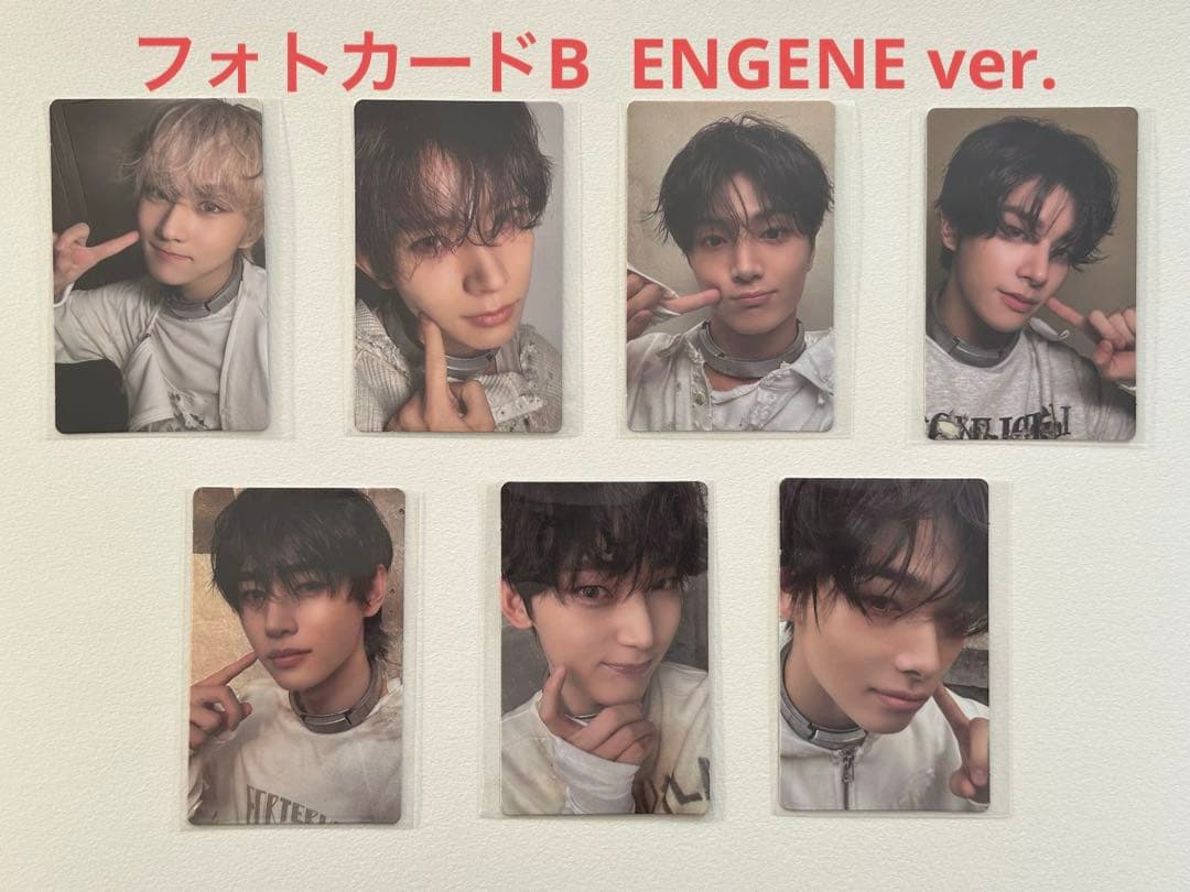 ENHYPEN】DESIRE:UNLEASH トレカ7枚セット - メルカリ