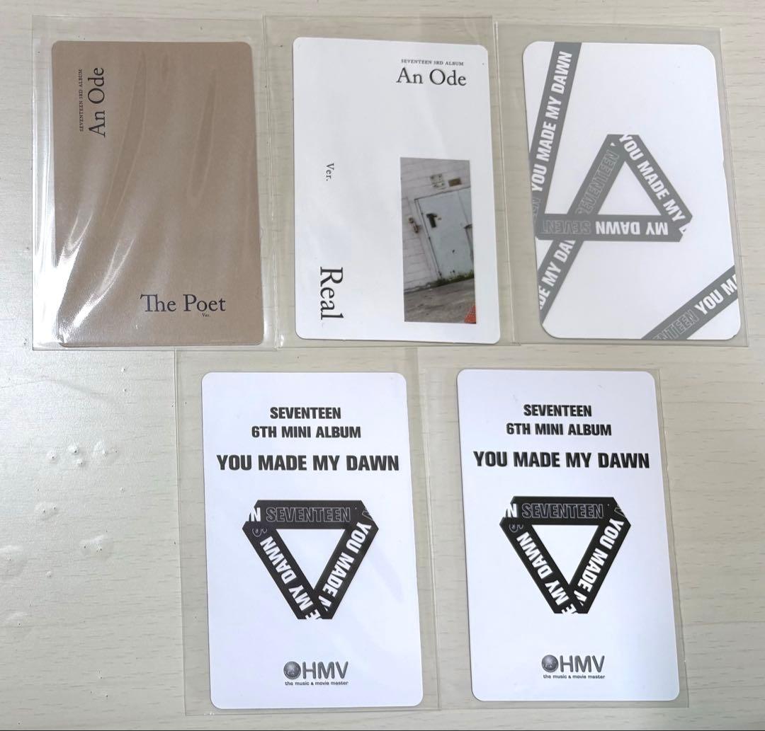 seventeen トレカ まとめ ホシ ymmd An ode hmv 特典 - メルカリ