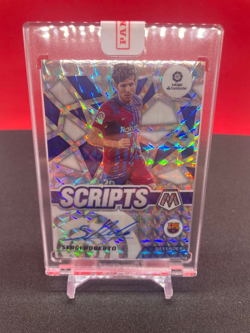 セルジロベルトpanini 2021-2022 直筆サインカード - メルカリ